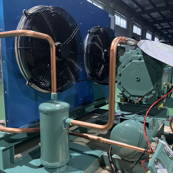 BITZER Low Temperature Cold Storage Compressor Cold Room Freezer Refrigeration Condensing Unit - Image 5
