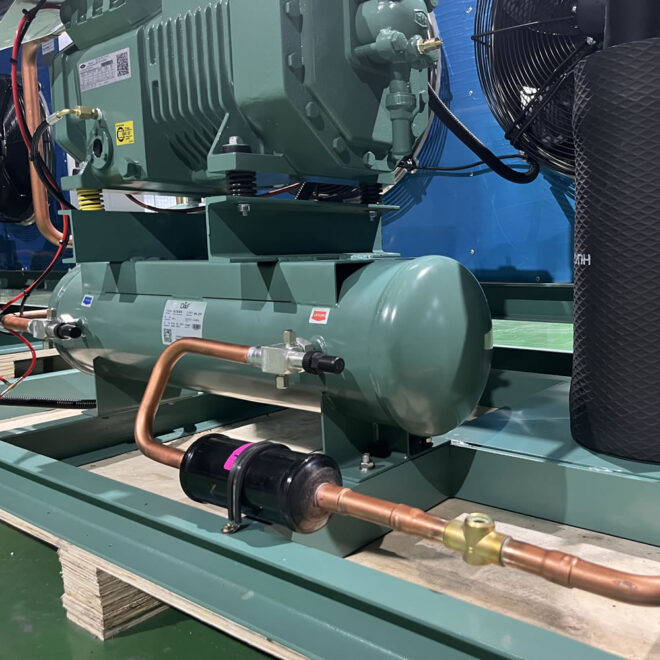 BITZER Low Temperature Cold Storage Compressor Cold Room Freezer Refrigeration Condensing Unit - Image 3
