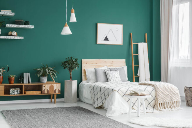 Maison Quilt Cover - Pastel Mint - Image 8