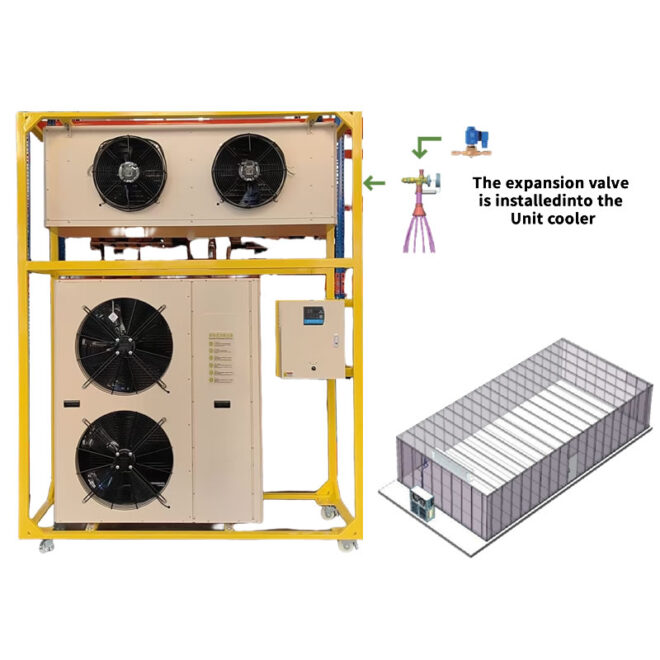 Complete cold storage cold source for long-term storage of flowers, vegetables, and fruits - Image 5