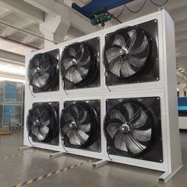 Flat type air cooled condenser